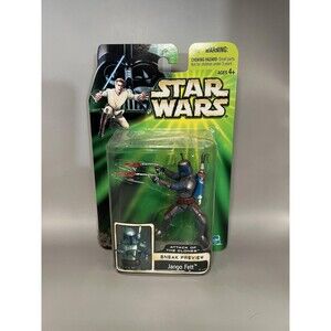 Vintage Star Wars Jango Fett Sneak Preview Action Figure Hasbro 3.75in